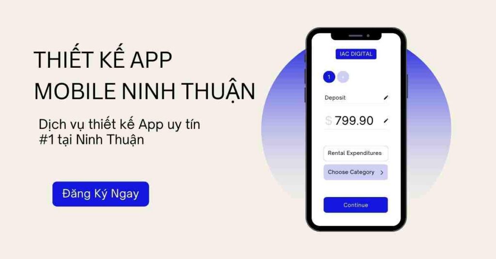 Dịch vụ thiết kế App Ninh Thuận