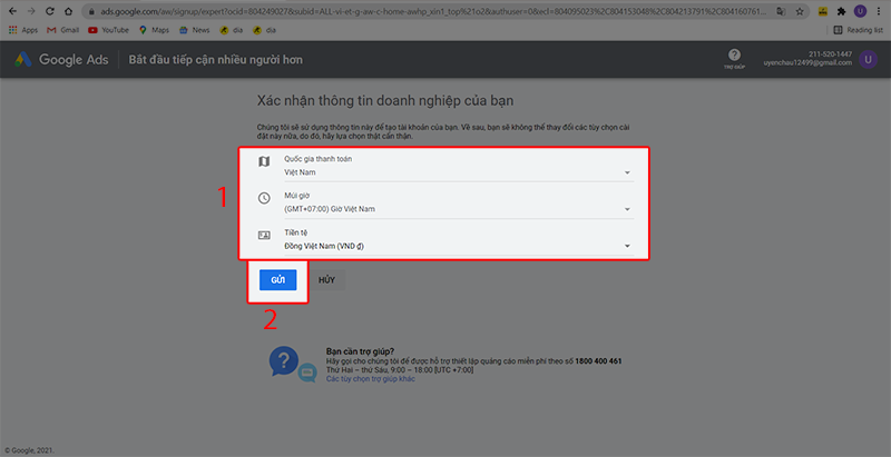 Bước 4: Xác nhận thông tin doanh nghiệp Bước 4: Xác nhận thông tin doanh nghiệp