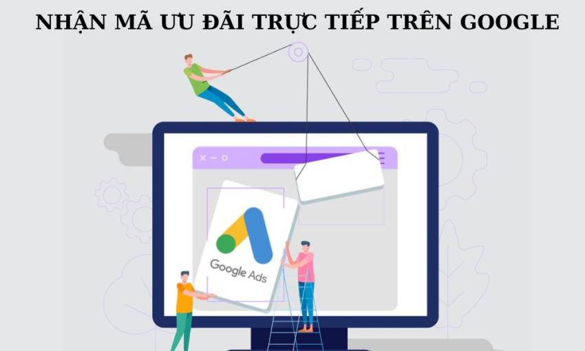 Nhập mã ưu đãi trực tiếp trên Google